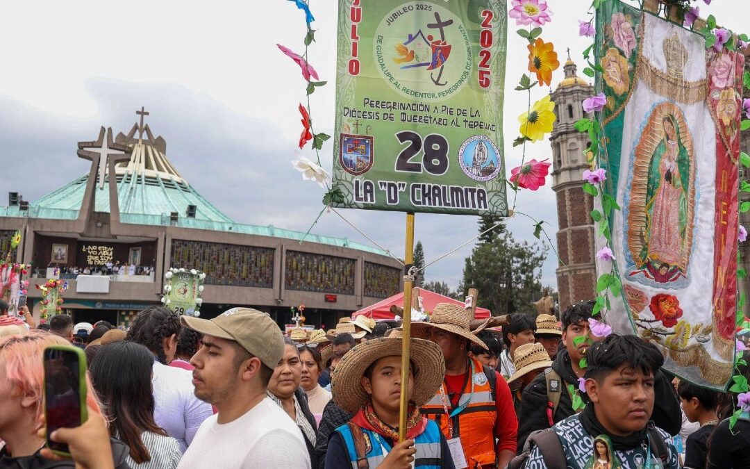 Cierre de calles por peregrinaciones a la Basílica de Guadalupe el 10 de diciembre en CdMx