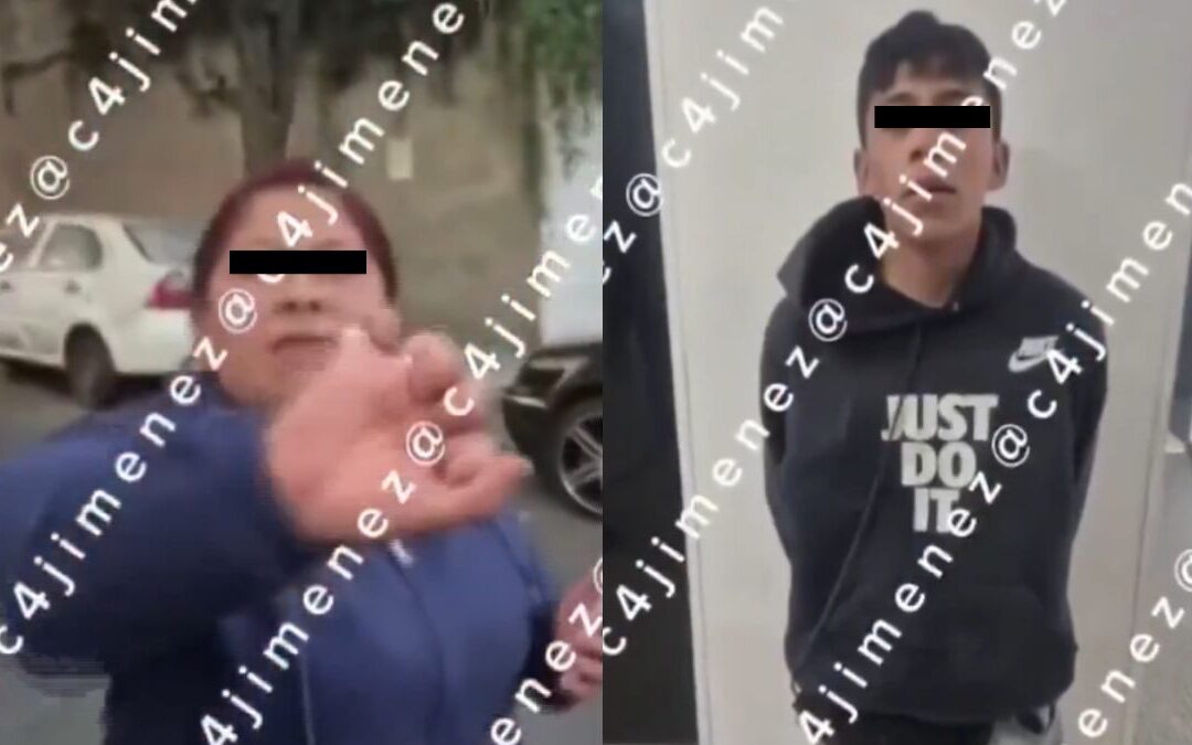 Papás de delincuente insultan a policía de CdMx tras su octava detención