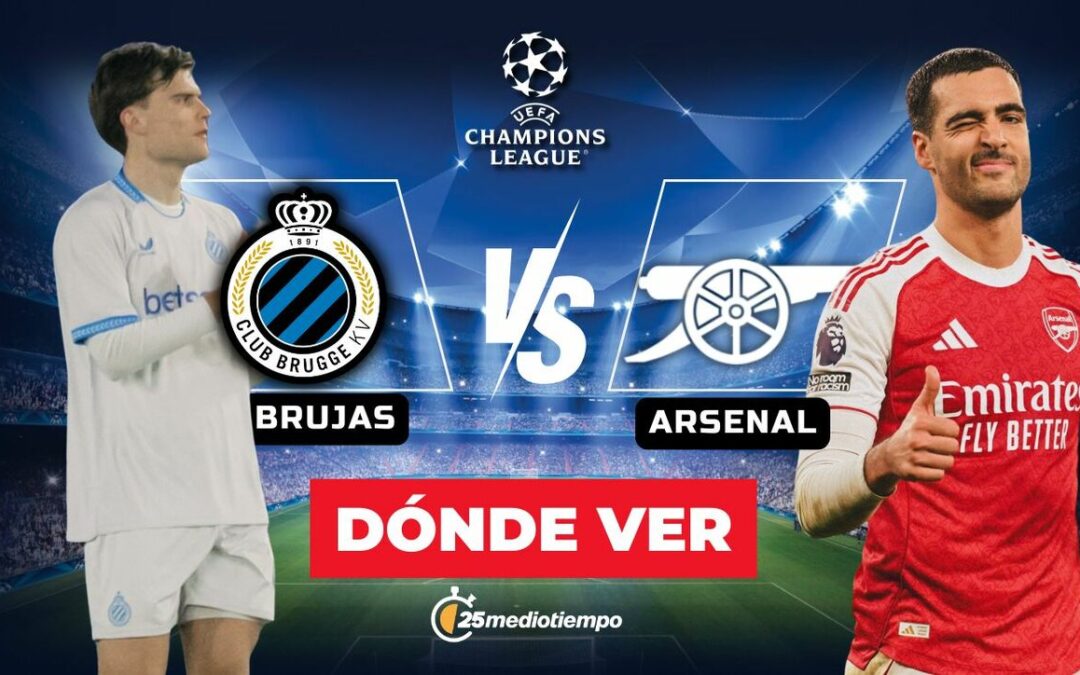 Champions League 2025: Sigue el Partido en Vivo de Brujas vs. Arsenal