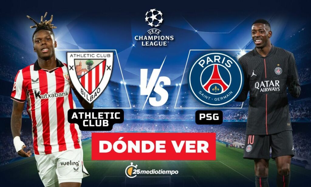Athletic Club vs. PSG: Sigue en Vivo el Partido de la Champions League 2025