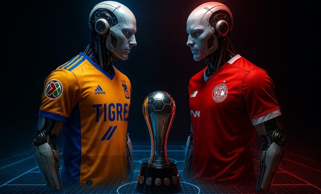 Pronóstico IA-Tigres: ¿Quién será el campeón en la Final de Ida contra Toluca?