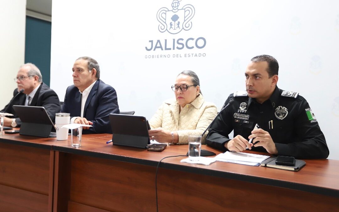 Rueda de Prensa en Vivo sobre Seguridad en Jalisco – 11 de Diciembre