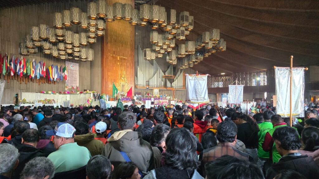 Horarios de las Misas en la Basílica de Guadalupe para el 12 de Diciembre de 2023