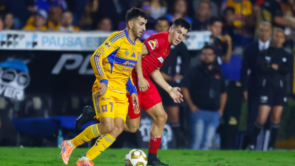 Resultados del Partido Tigres vs Toluca | Apertura 2025 en la Liga MX