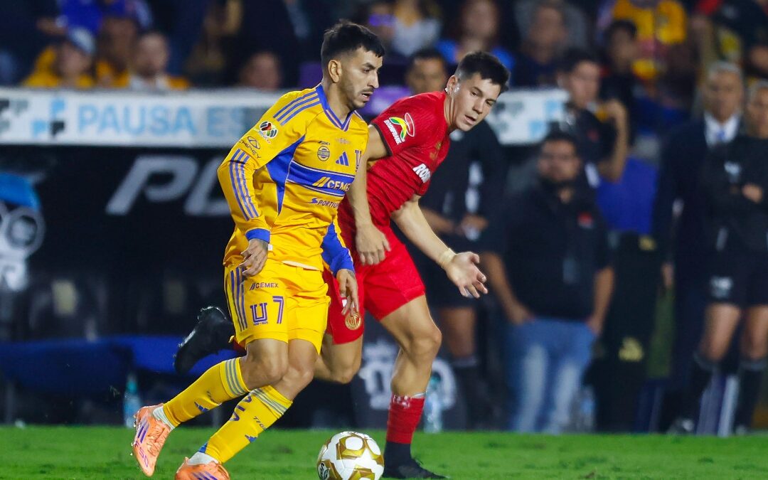 Resultados del Partido Tigres vs Toluca | Apertura 2025 en la Liga MX