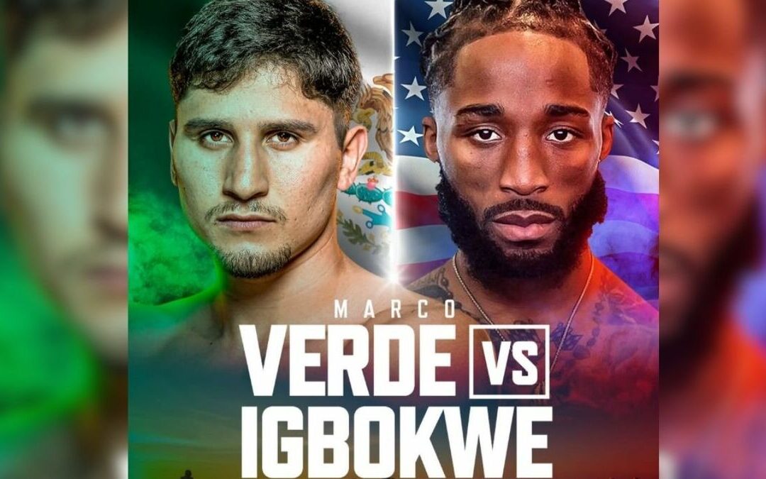 Pelea de Box: Marco Verde vs. Raphael Igbokwe – Transmisión en Vivo, Horario y Canal