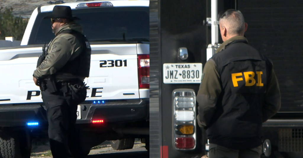 Operativo Policial y del FBI Causa Alerta en San Elizario