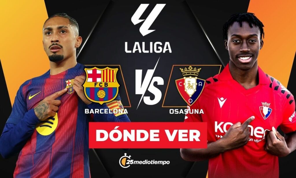Barcelona vs. Osasuna: ¡Sigue EN VIVO el apasionante partido de LaLiga J16 hoy!