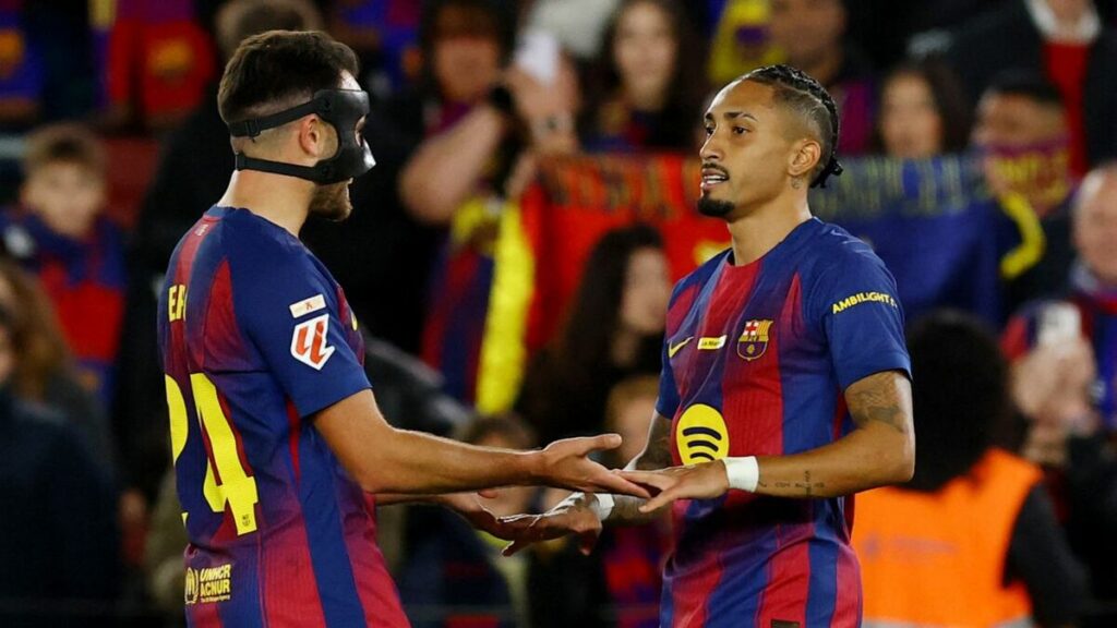 Barcelona se Consolida como Líder Tras Doblete de Raphinha contra Osasuna