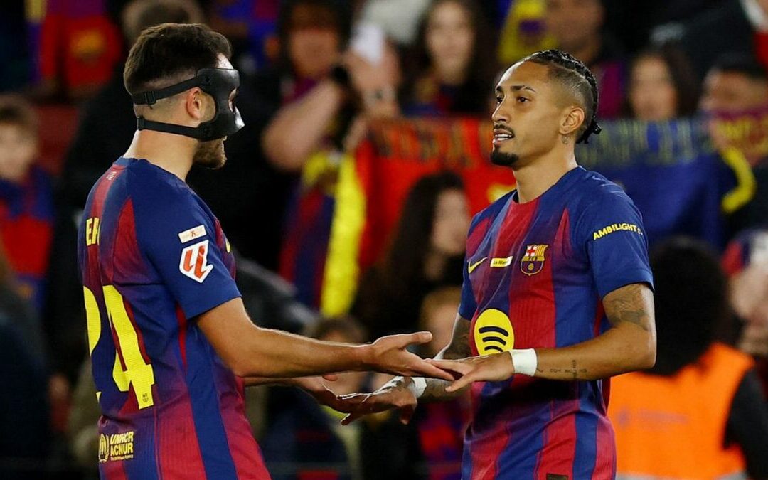 Barcelona se Consolida como Líder Tras Doblete de Raphinha contra Osasuna