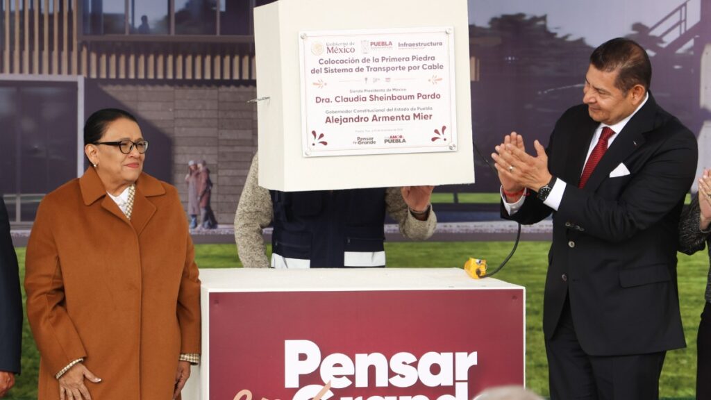 Gobernador Alejandro Armenta Inicia la Construcción del Cablebús de Puebla