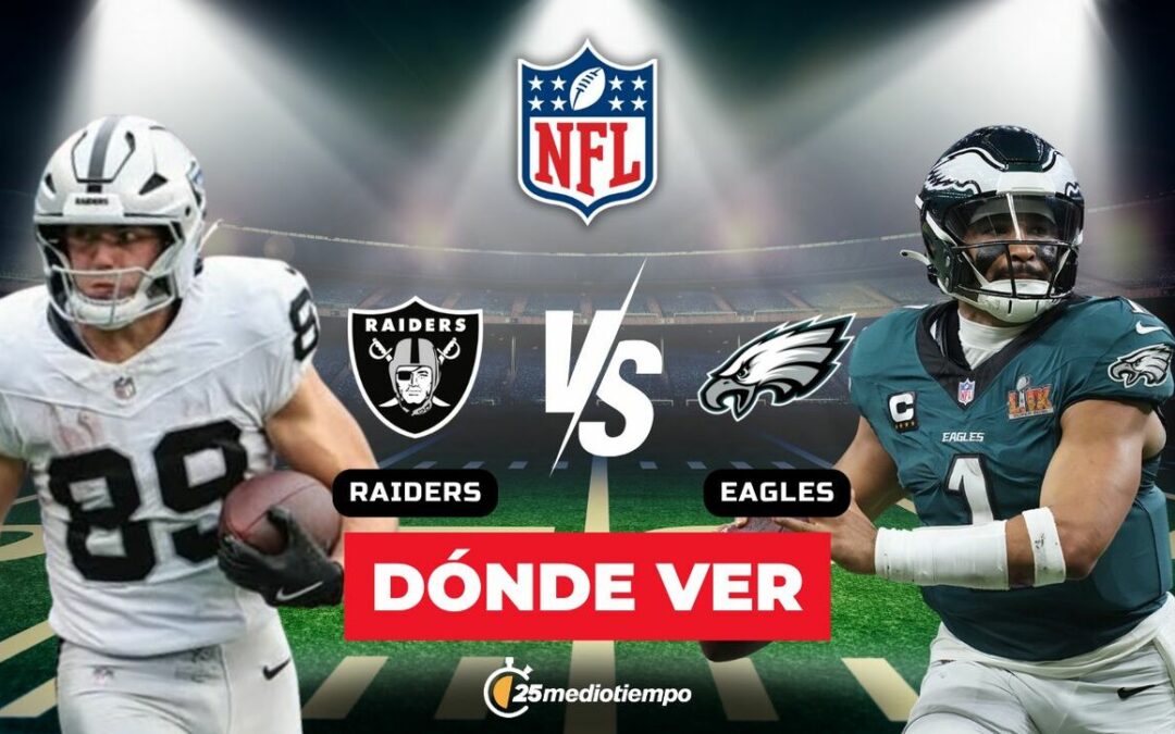 Raiders vs. Eagles: Transmisión EN VIVO del partido de la Semana 15 de la NFL 2025