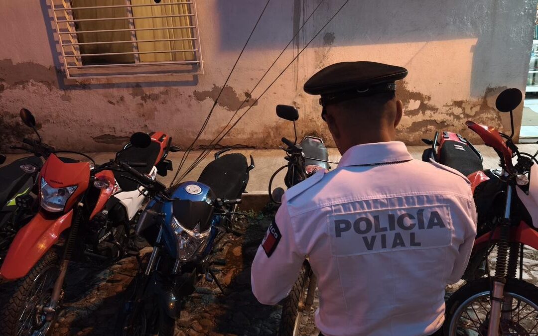 Policía Vial Jalisco: Más de 28,000 motocicletas retiradas en 2023