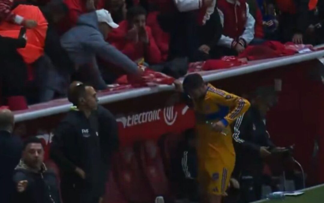 ¡Impactante! Aficionado del Toluca agredió a Gignac en la Final de Apertura 2025