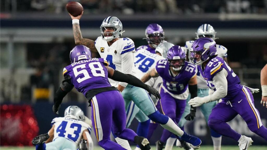 Resumen del Partido NFL 2025: Minnesota Vikings Derrotan a Dallas Cowboys 34-26