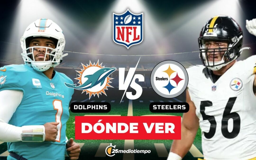 Dolphins vs. Steelers EN VIVO: Todo lo que necesitas saber sobre Monday Night Football en la Semana 15 de la NFL 2025