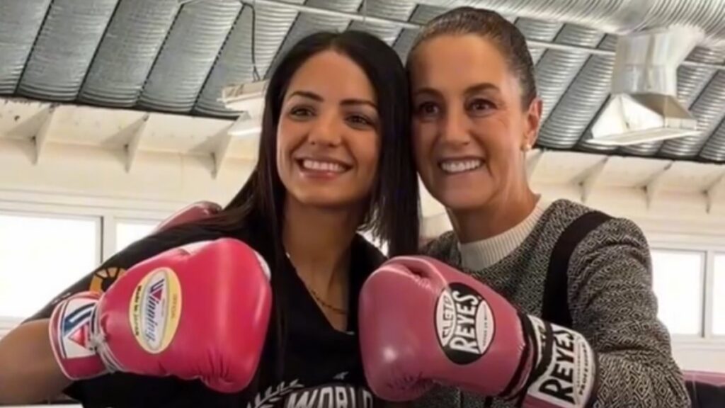 Claudia Sheinbaum y La Bonita Fernández: Un Entrenamiento Inspirador en el Boxeo Femenino