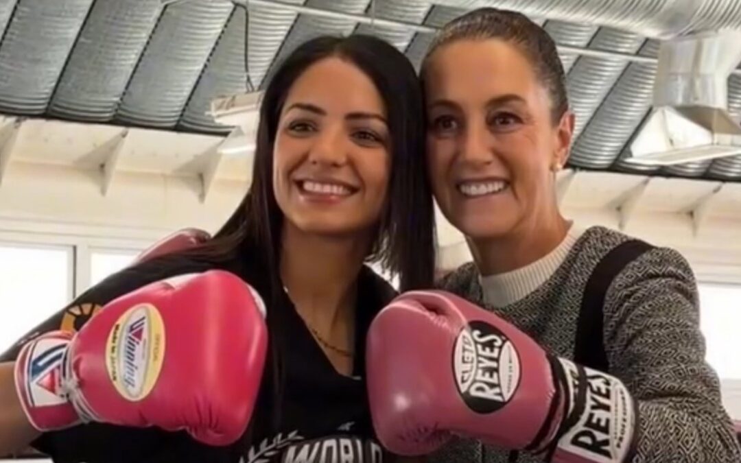 Claudia Sheinbaum y La Bonita Fernández: Un Entrenamiento Inspirador en el Boxeo Femenino