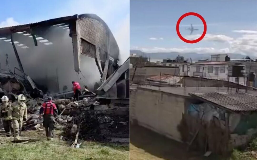 VIDEO: Avioneta se Desploma en Toluca – Impactante Accidente con Fallecidos