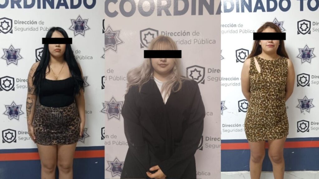 Detención de Tres Mujeres Alcoholizadas en el Paseo Morelos de Torreón