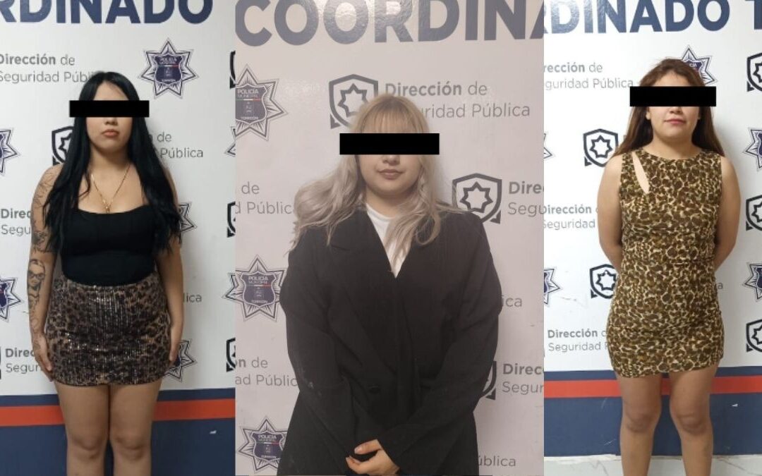 Detención de Tres Mujeres Alcoholizadas en el Paseo Morelos de Torreón