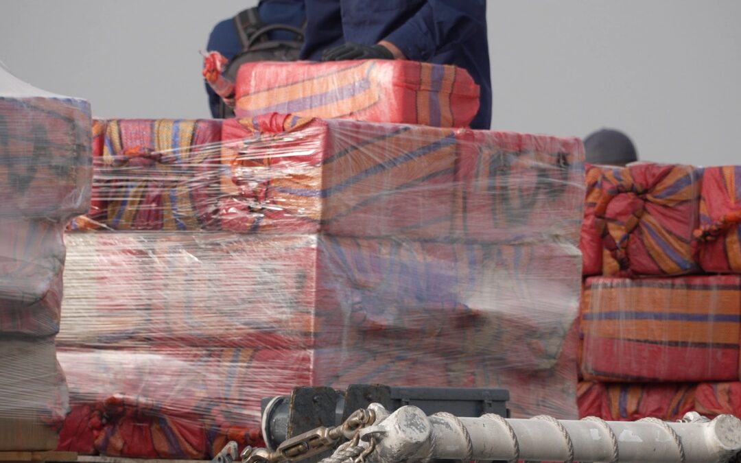 Descargas Masivas: Más de 27,000 Libras de Cocaína Incautadas en el Pacífico