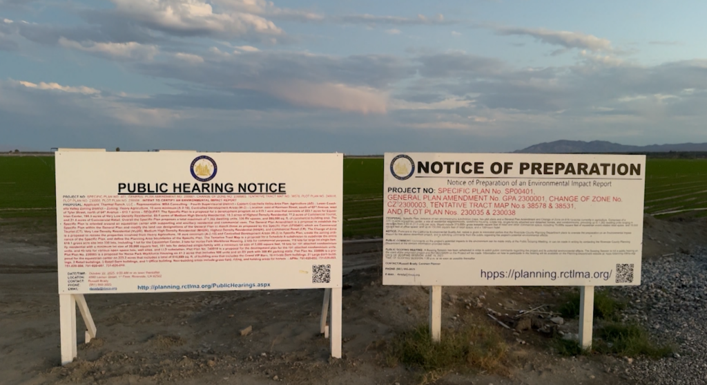 Comunidad del Este del Valle Se Opone al Proyecto Thermal Ranch: Manifestación Programada