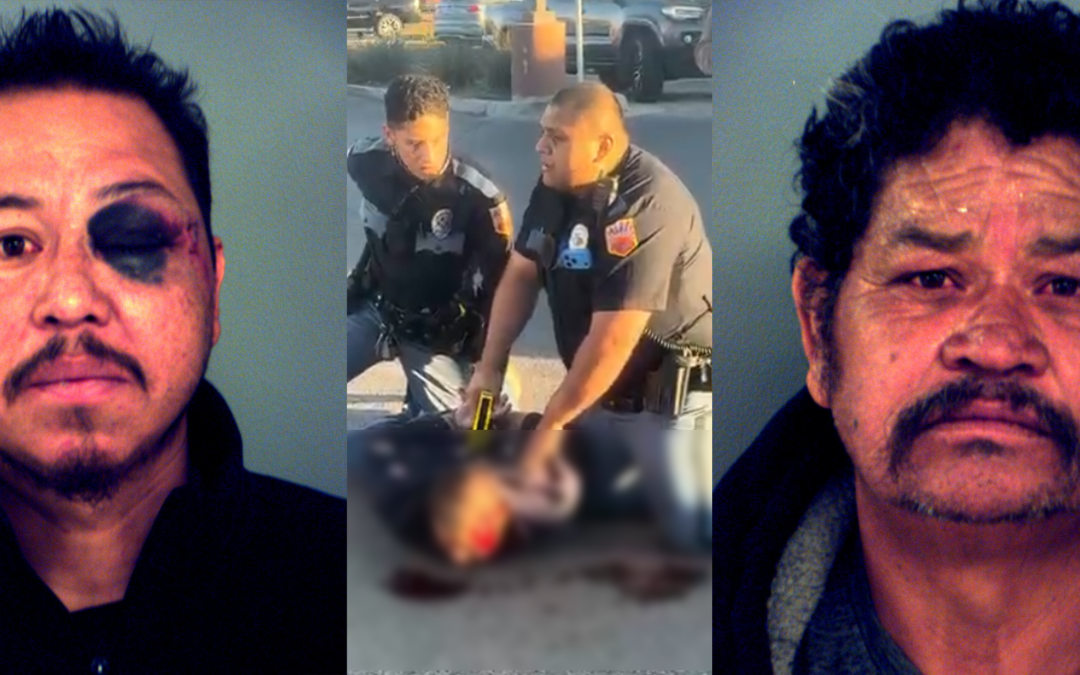 Agresión en restaurante: Arresto de padre e hijo y oficial lesionado en El Paso