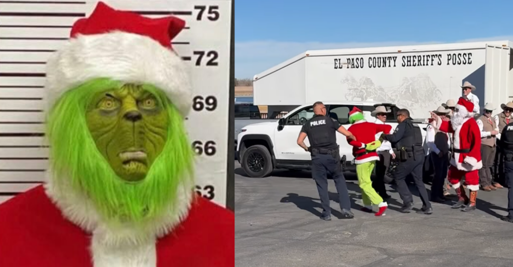 El Grinch Arrestado en Sunland Park por Intento de Robo de Regalos Navideños