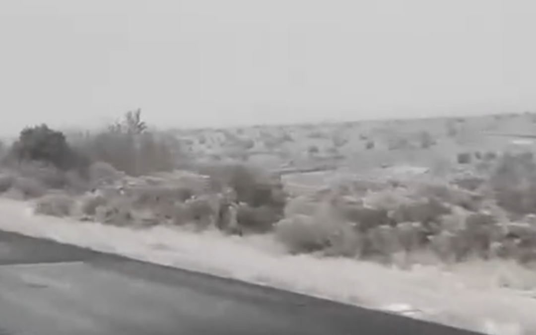 Retrasos y cierres escolares en Nuevo México debido a una tormenta invernal