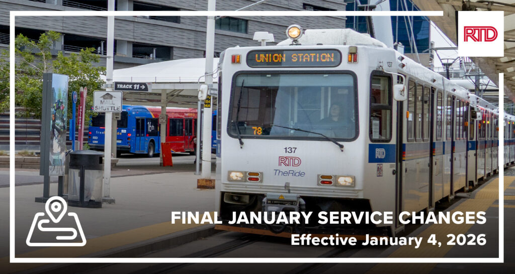 Nuevos Cambios de Servicio RTD en Denver: Actualizaciones Clave para Trenes y Autobuses