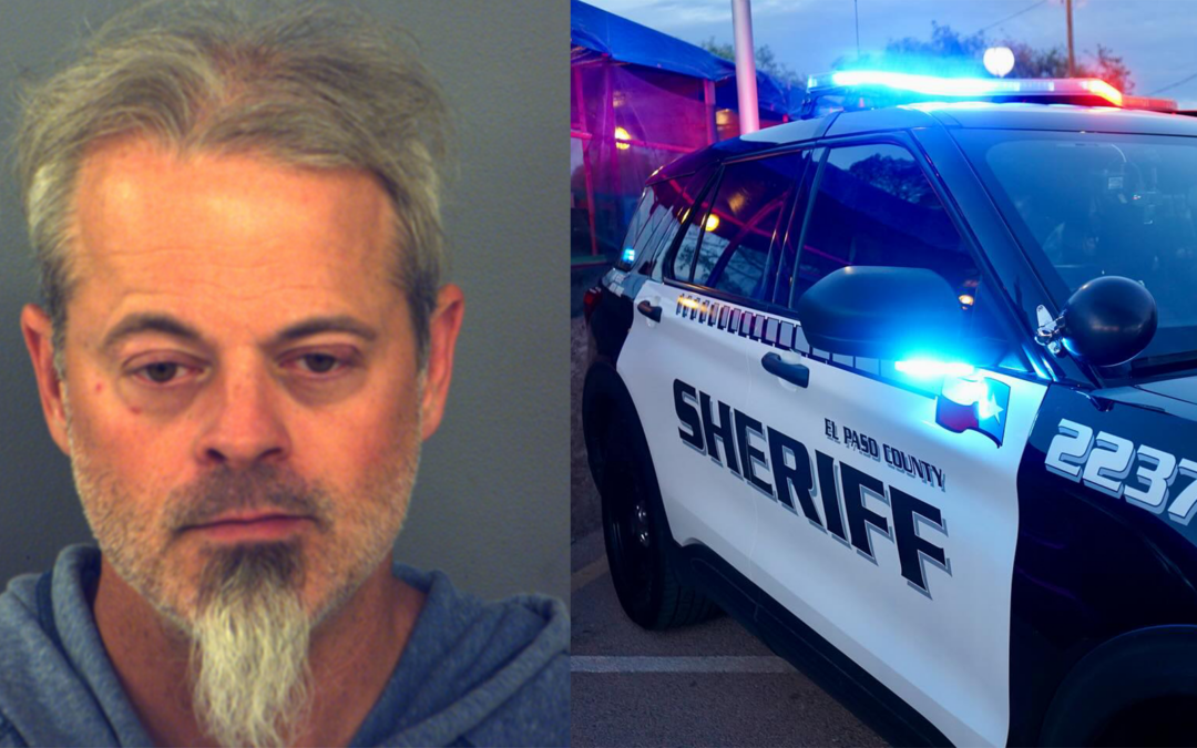 Hombre Arrestado Tras Amenazar a Agentes del Alguacil en El Paso