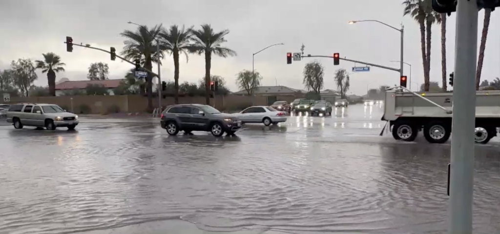 Inundaciones en Coachella: Alerta ante la Potente Tormenta de Invierno