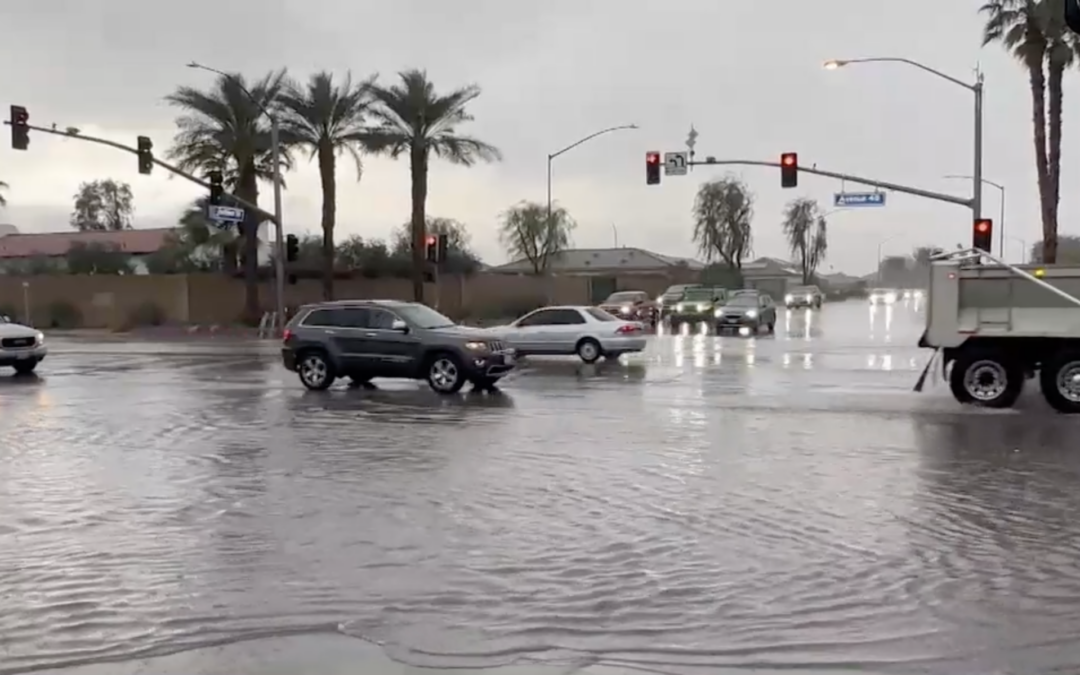 Inundaciones en Coachella: Alerta ante la Potente Tormenta de Invierno