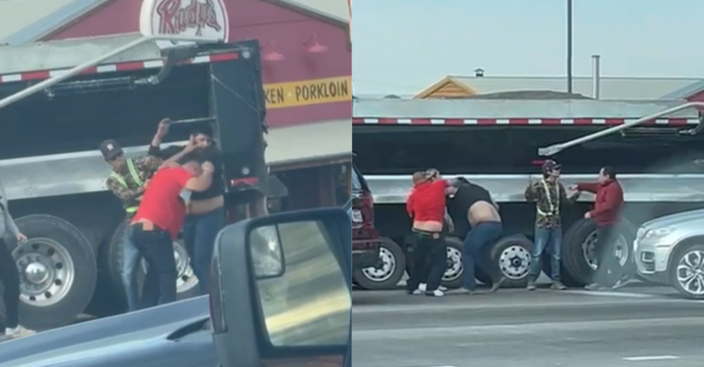 Pelea Capturada en Video Tras Accidente Vehicular en El Paso
