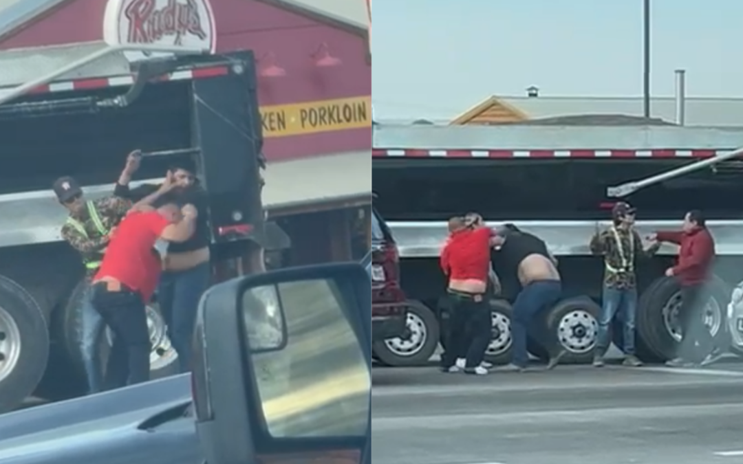Pelea Capturada en Video Tras Accidente Vehicular en El Paso
