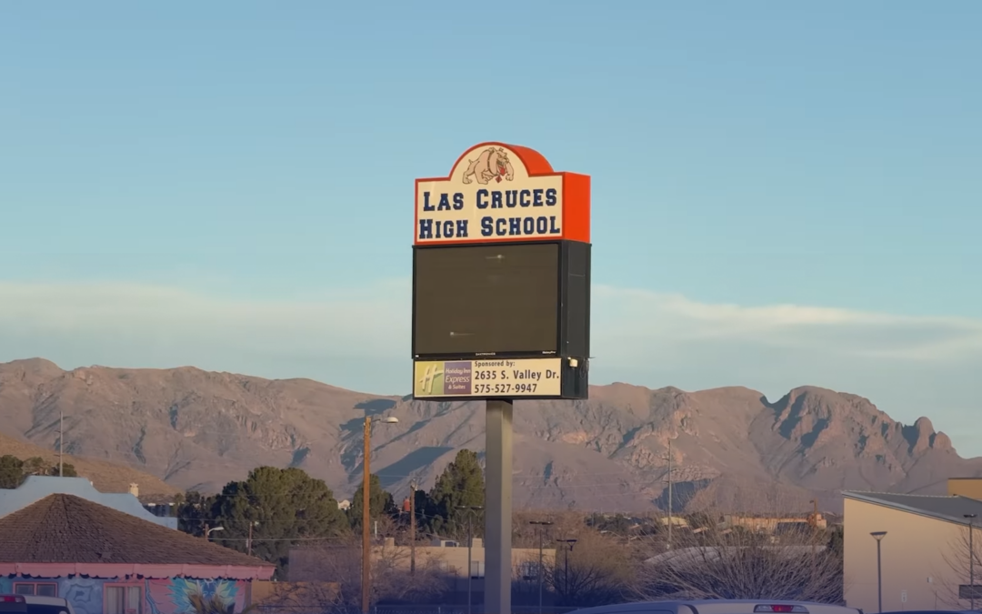 Inspección migratoria en Las Cruces: Un autobús escolar y la reacción de la patrulla fronteriza