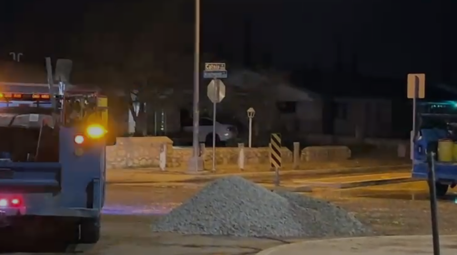 Cierre en Montwood: Socavón provoca alerta y trabajos de reparación