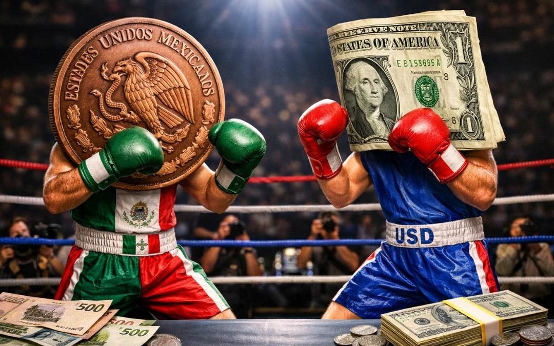 El Peso Mexicano Se Fortalece: Cotización a 17.97 por Dólar al Cierre de 2025