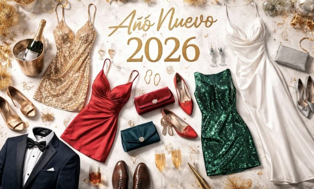 Año Nuevo 2026: Colores y Significado de tu Outfit para Celebrar Estilo