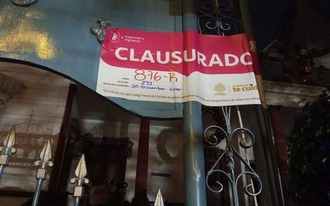 Guadalajara Combate el Ruido: Clausuran Mansión Clover Lawn por Superar Límites de Sonido