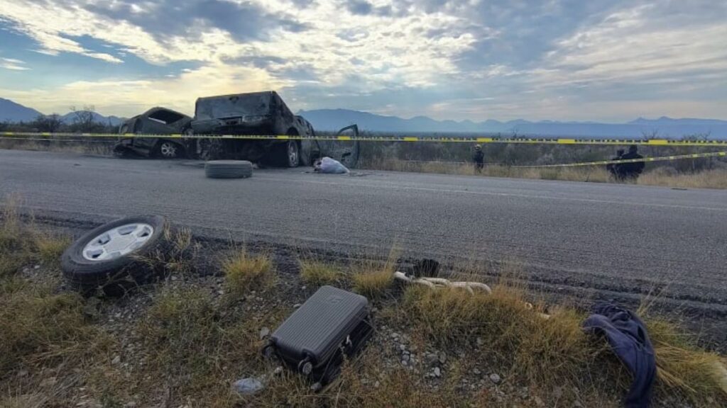 Trágico Accidente en Lampazos, Nuevo León: Dos Calcinados y Varios Heridos