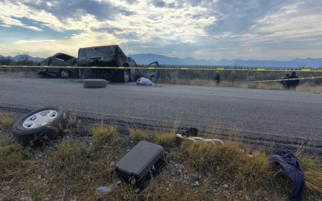 Trágico Accidente en Lampazos, Nuevo León: Dos Calcinados y Varios Heridos