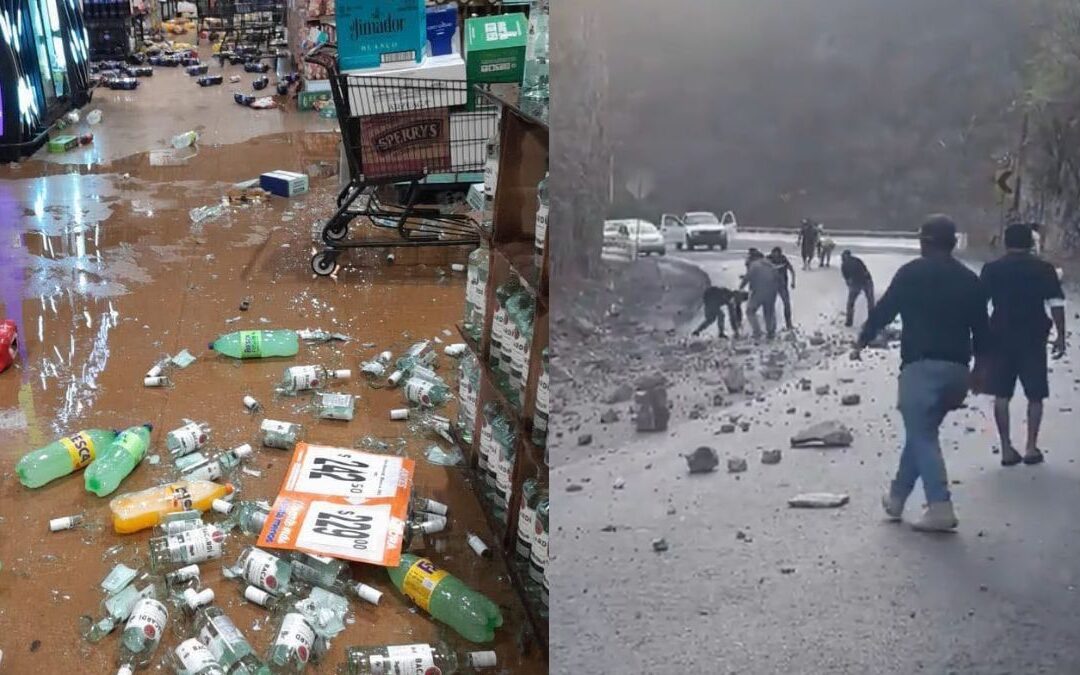 Revelan Impactantes Videos del Sismo en Acapulco del 2 de Enero 2023