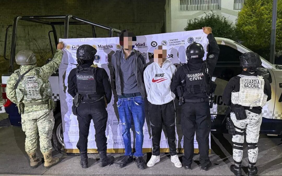Michoacán: Dos hombres a prisión por intentar asesinar a policías municipales durante una persecución