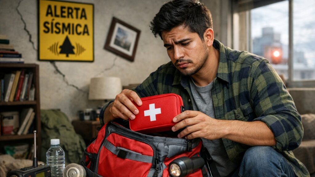 Mochila de Emergencia: Preparativos Clave Frente a una Alerta Sísmica