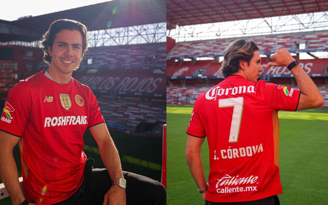 Toluca da la bienvenida a Sebastián Córdova como nuevo refuerzo para el Clausura 2026 ¡Al ritmo de Cristian Castro!