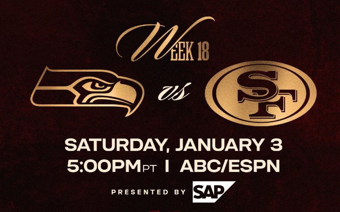NFL en Vivo: Seahawks vs 49ers – Horarios y Dónde Ver | Semana 18 2025