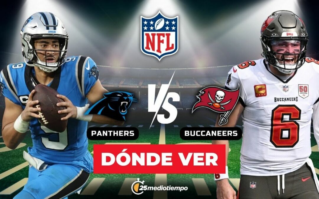 Buccaneers vs. Panthers: Hora y Dónde Ver EN VIVO el Partido Clave de la Semana 18 de la NFC Sur