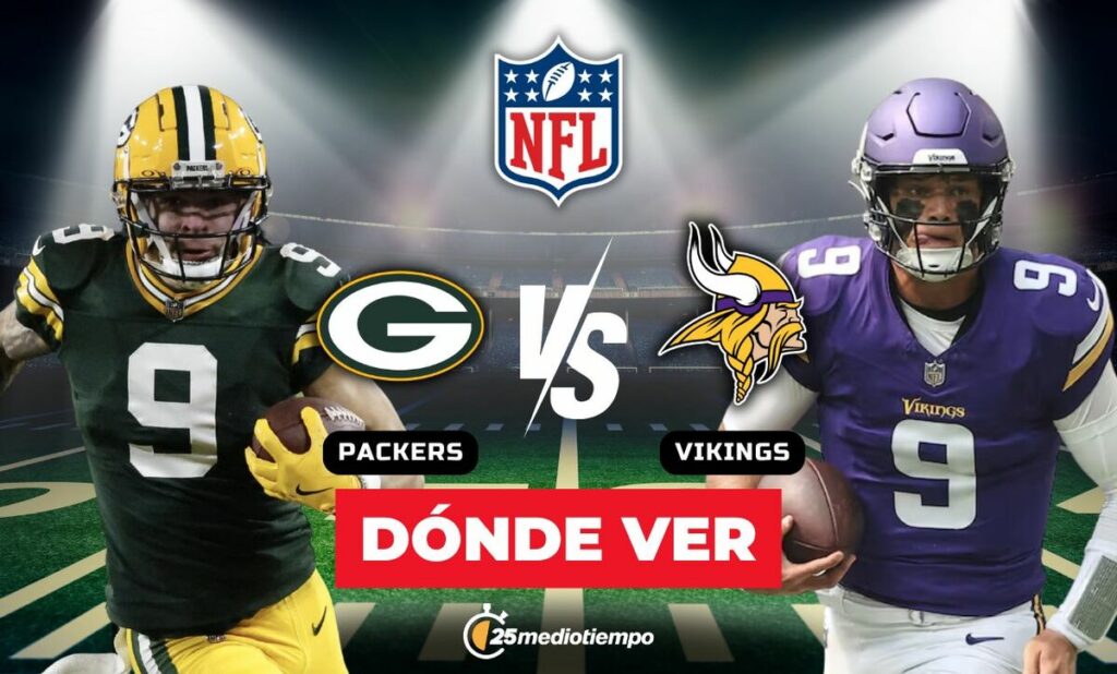 Packers vs. Vikings EN VIVO: Horario y Dónde Ver el Partido de Semana 18 NFL
